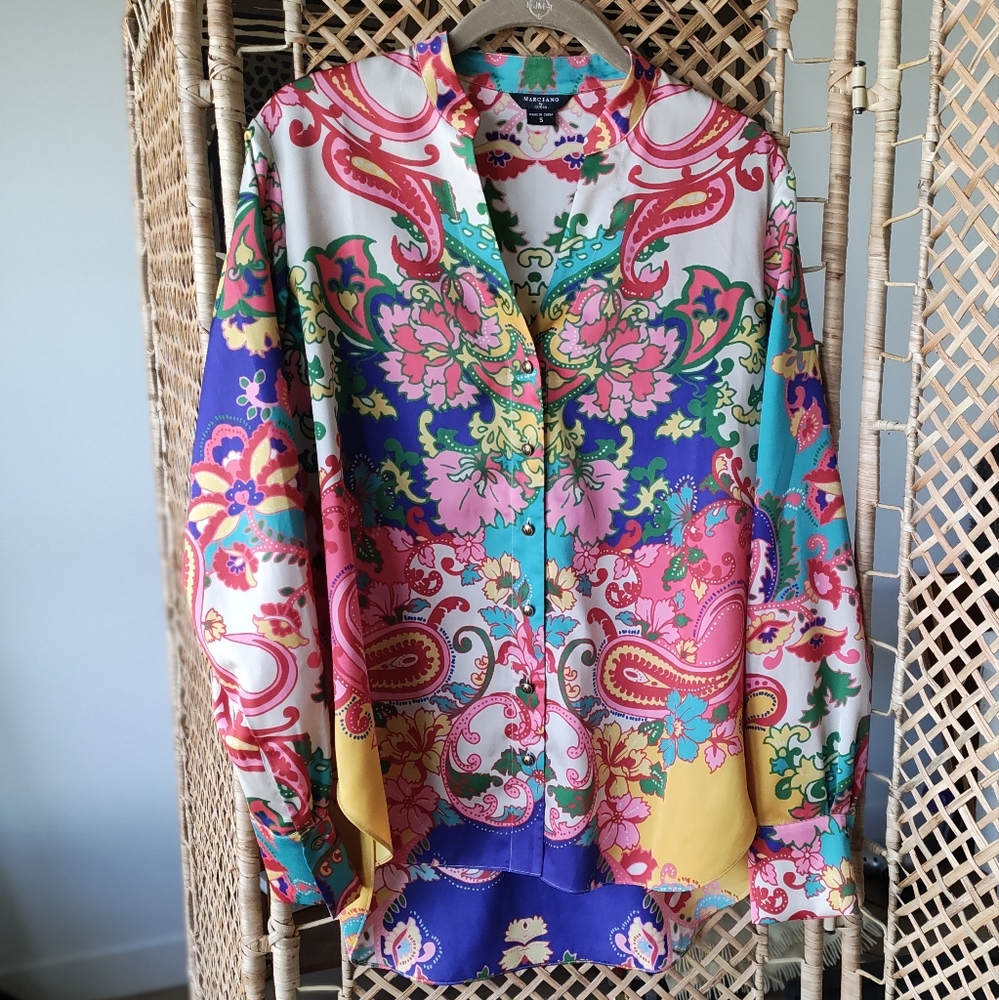 Guess by Marciano Patterned Shirt